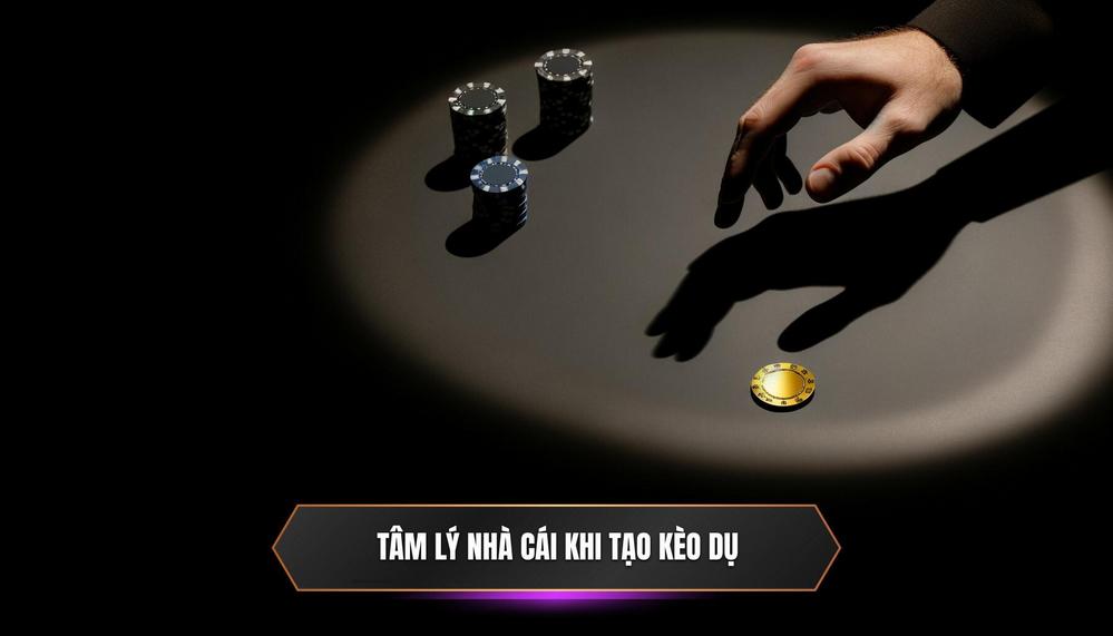 Tâm lý của nhà cái khi tạo ra kèo dụ