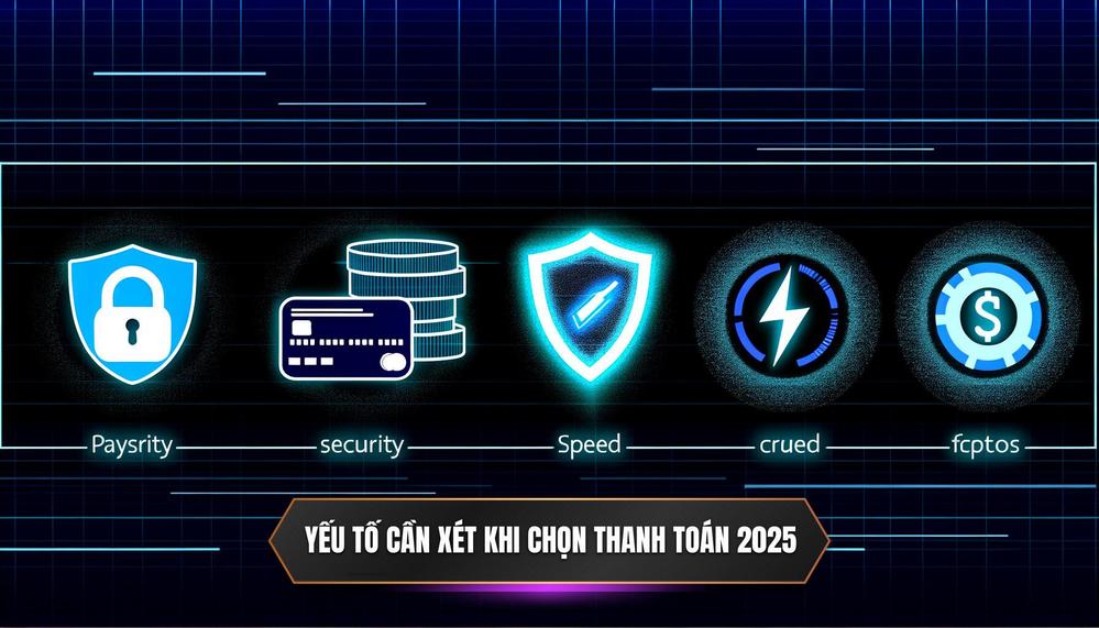 Các yếu tố then chốt khi đánh giá phương thức thanh toán tại nhà cái 2025