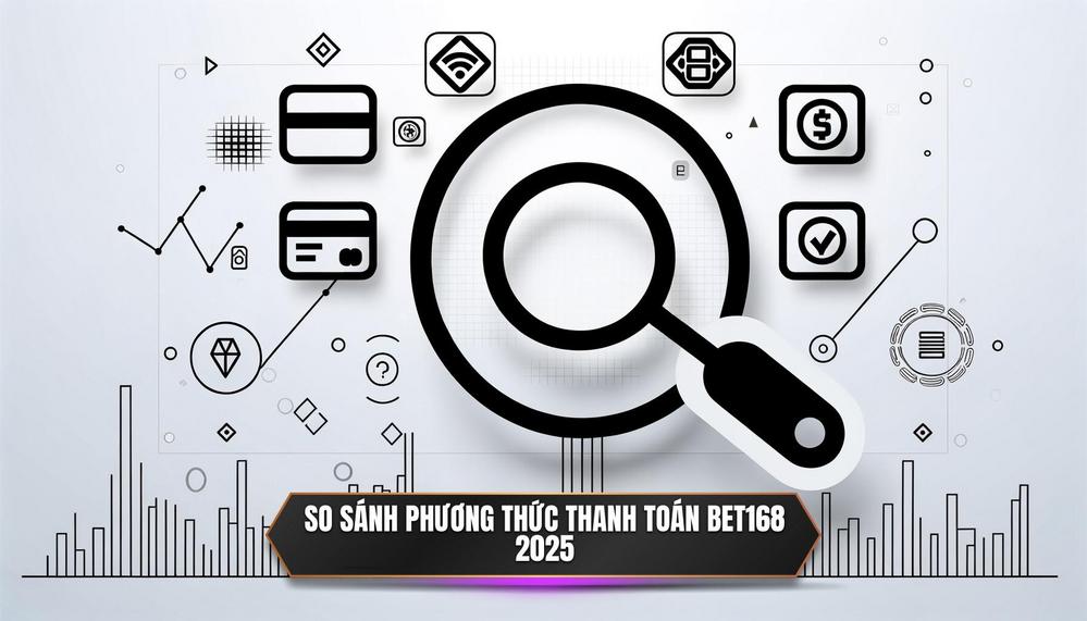 So sánh chi tiết các phương thức thanh toán phổ biến tại Bet168 năm 2025